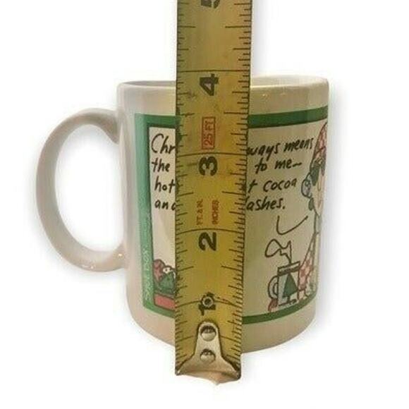 3/$20 Hallmark Shoebox Maxine Christmas Ceramic Coffee Mug White Comic Funny - Picture 7 of 10